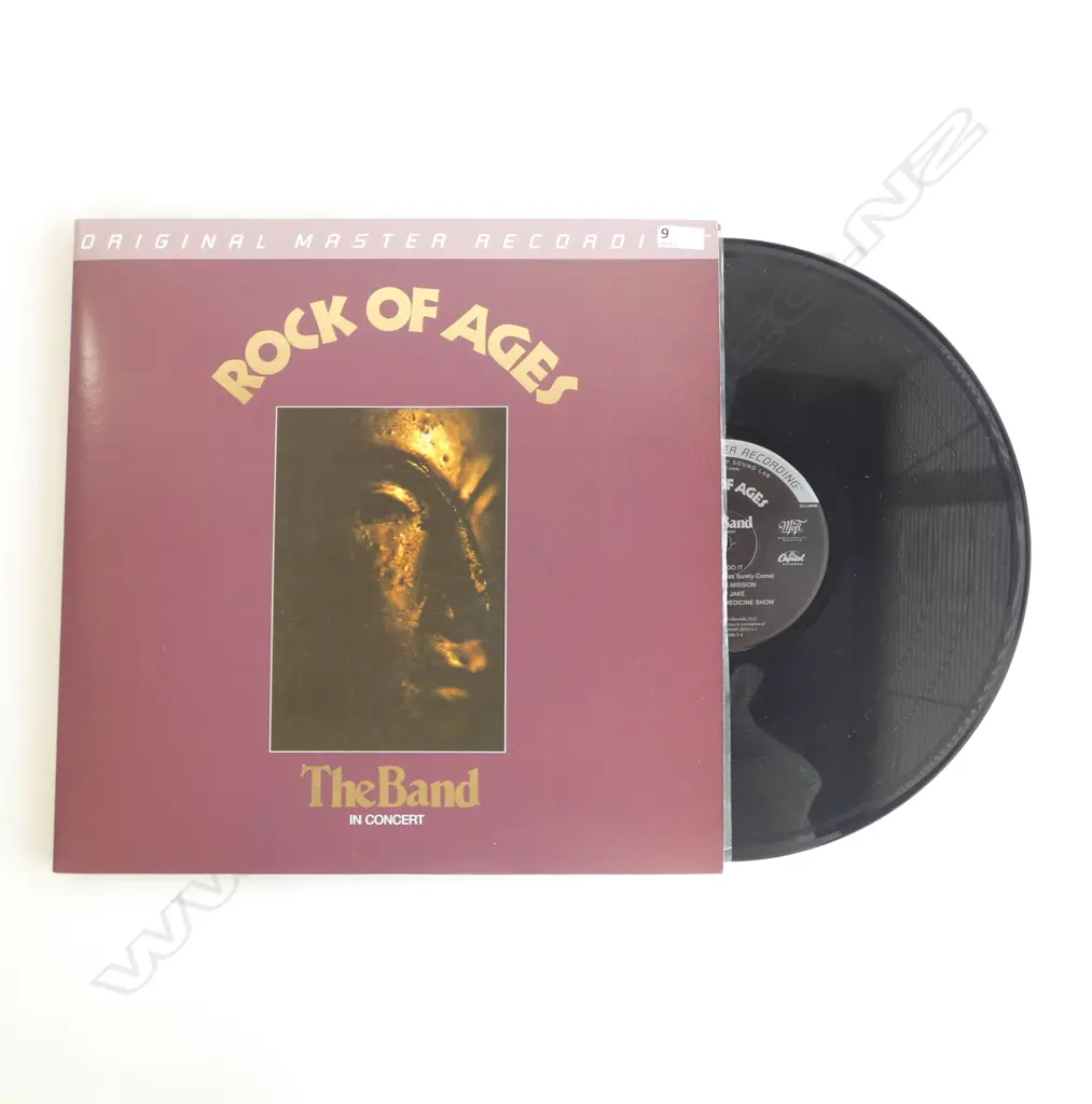 THE BAND 'ROCK OF AGES' 2 LP MFSL 2-348 Image 1++